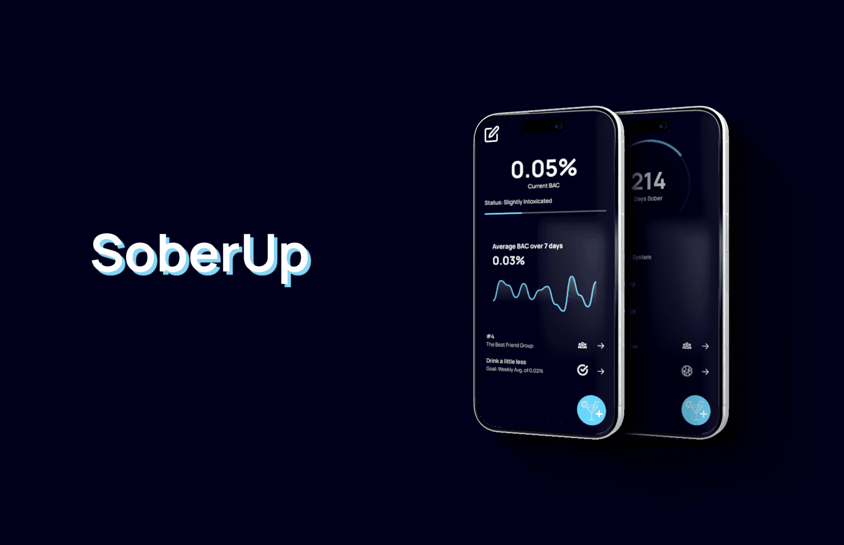 SoberUp App Preview